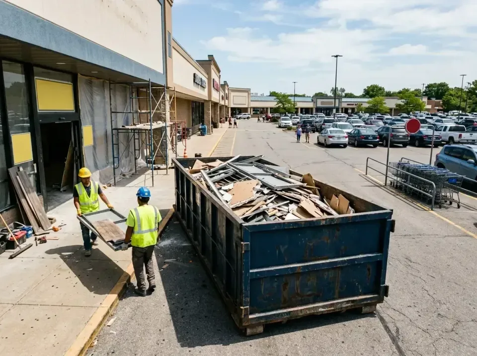 retail-store-renovation-debris-003 — frequently asked questions, Roll-off Dumpster Rentals in Leechburg, PA